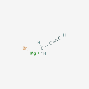molecular formula C3H3BrMg B3046915 Propargylmagnesium bromide CAS No. 13254-27-8
