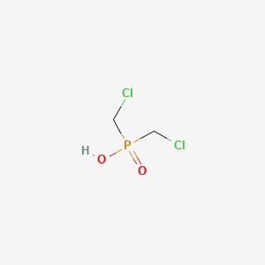 molecular formula C2H5Cl2O2P B3046925 Bis(chloromethyl)phosphinic acid CAS No. 13274-83-4