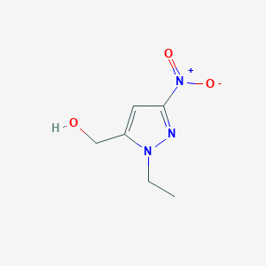 (1-Ethyl-3-nitro-1H-pyrazol-5-YL)methanol