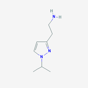2-[1-(propan-2-yl)-1H-pyrazol-3-yl]ethan-1-amine
