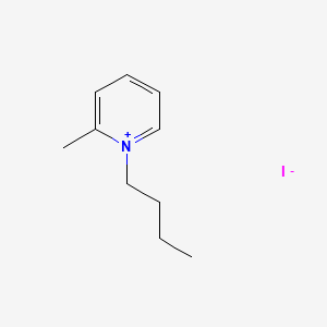 molecular formula C10H16IN B3046965 1-Butyl-2-methylpyridinium iodide CAS No. 13311-31-4