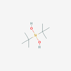 molecular formula C8H20O2Si B3046972 Di-tert-butylsilanediol CAS No. 13321-36-3