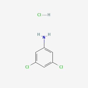 molecular formula C6H6Cl3N B3046984 3,5-二氯苯胺盐酸盐 CAS No. 13330-18-2