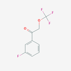 1-(3-Fluorophenyl)-2-(trifluoromethoxy)ethan-1-one