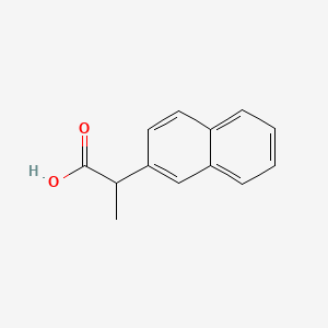 molecular formula C13H12O2 B3046996 2-(萘-2-基)丙酸 CAS No. 13350-60-2
