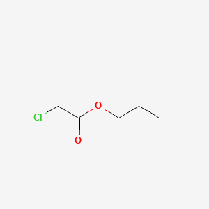 molecular formula C6H11ClO2 B3047006 乙酸，氯代，异丁酯 CAS No. 13361-35-8