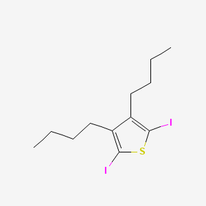 3,4-Dibutyl-2,5-diiodothiophene