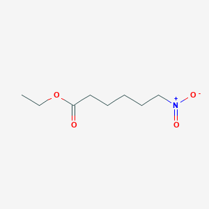 molecular formula C8H15NO4 B3047026 Ethyl 6-nitrohexanoate CAS No. 13395-05-6