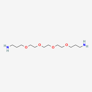 molecular formula C12H28N2O4 B3047044 4,7,10,13-Tetraoxahexadecane-1,16-diamine CAS No. 13438-11-4