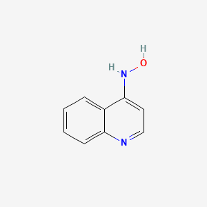 4-Quinolinamine, N-hydroxy-