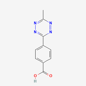 4-(6-Methyl-1,2,4,5-tetrazin-3-yl)benzoic acid