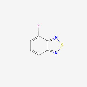 molecular formula C6H3FN2S B3047072 4-Fluorobenzo[c][1,2,5]thiadiazole CAS No. 134963-05-6