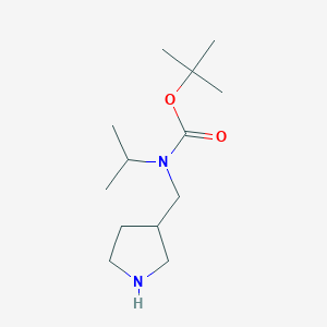 Isopropyl-pyrrolidin-3-ylmethyl-carbamic acid tert-butyl ester