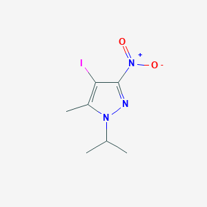 4-Iodo-1-isopropyl-5-methyl-3-nitro-1H-pyrazole