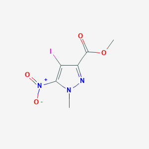 Methyl 4-iodo-1-methyl-5-nitro-1H-pyrazole-3-carboxylate