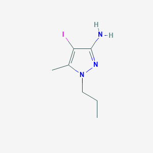 4-Iodo-5-methyl-1-propyl-1H-pyrazol-3-amine