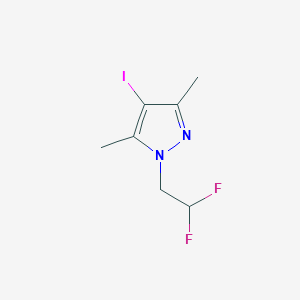 1-(2,2-Difluoroethyl)-4-iodo-3,5-dimethylpyrazole