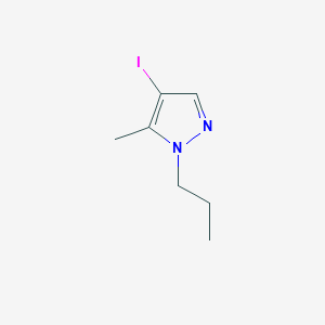 molecular formula C7H11IN2 B3047180 4-Iodo-5-methyl-1-propyl-1H-pyrazole CAS No. 1354705-76-2