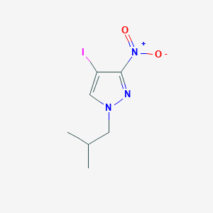 4-Iodo-1-isobutyl-3-nitro-1H-pyrazole