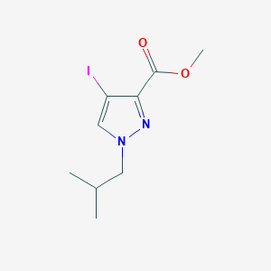 Methyl 4-iodo-1-isobutyl-1H-pyrazole-3-carboxylate