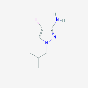 4-Iodo-1-isobutyl-1H-pyrazol-3-amine