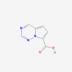 Pyrrolo[2,1-f][1,2,4]triazine-7-carboxylic acid