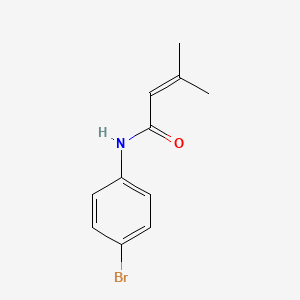 2-Butenamide, N-(4-bromophenyl)-3-methyl-