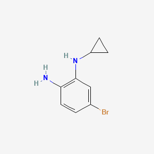 5-Bromo-1-N-cyclopropylbenzene-1,2-diamine
