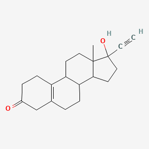 molecular formula C20H26O2 B3047229 避孕灵 CAS No. 13577-86-1