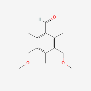 3,5-Bis(methoxymethyl)-2,4,6-trimethylbenzaldehyde