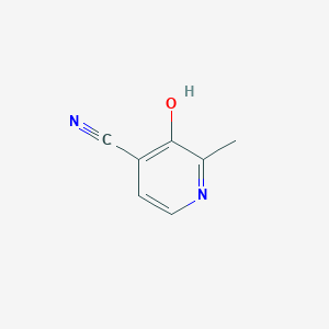 molecular formula C7H6N2O B3047239 4-Pyridinecarbonitrile, 3-hydroxy-2-methyl- CAS No. 13602-91-0