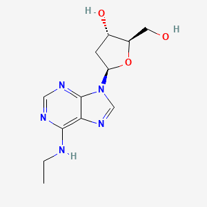 Adenosine, 2'-deoxy-N-ethyl-