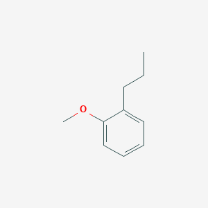 molecular formula C10H14O B3047249 1-Methoxy-2-propylbenzene CAS No. 13629-73-7