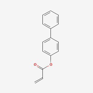 molecular formula C15H12O2 B3047251 [1,1'-Biphenyl]-4-yl prop-2-enoate CAS No. 13633-89-1