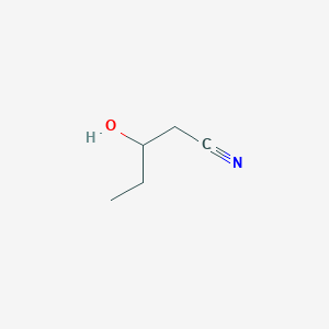 molecular formula C5H9NO B3047255 3-羟基戊腈 CAS No. 13635-05-7