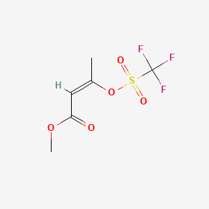 Methyl 3-(trifluoromethylsulfonyloxy)crotonate