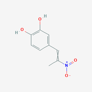 4-(2-Nitroprop-1-enyl)benzene-1,2-diol