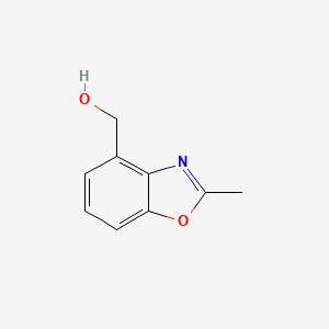 (2-Methylbenzo[d]oxazol-4-yl)methanol