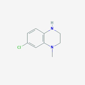 7-Chloro-1-methyl-1,2,3,4-tetrahydroquinoxaline