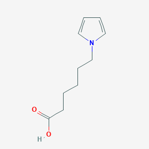 molecular formula C10H15NO2 B3047283 6-(1H-pyrrol-1-yl)hexanoic acid CAS No. 137025-05-9