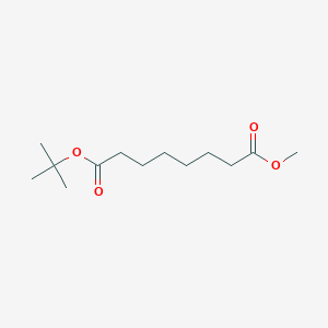 Octanedioic acid, 1,1-dimethylethyl methyl ester