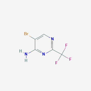 5-Bromo-2-(trifluoromethyl)pyrimidin-4-amine