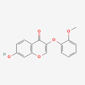 7-hydroxy-3-(2-methoxyphenoxy)-4H-chromen-4-one