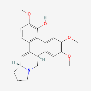 (8Bs,13as)-3,6,7-trimethoxy-8b,9,11,12,13,13a-hexahydrodibenzo[f,h]pyrrolo[1,2-b]isoquinolin-4-ol