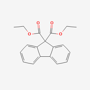 9H-Fluorene-9,9-dicarboxylic acid, diethyl ester