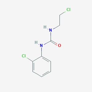 molecular formula C9H10Cl2N2O B3047409 1-(2-Chloroethyl)-3-(2-chlorophenyl)urea CAS No. 13908-33-3