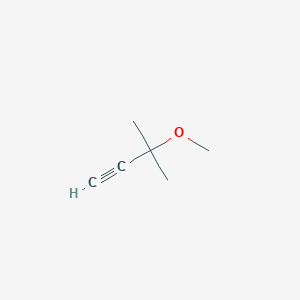 molecular formula C6H10O B3047467 3-甲氧基-3-甲基丁-1-炔 CAS No. 13994-57-5