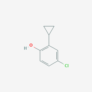 4-Chloro-2-cyclopropylphenol