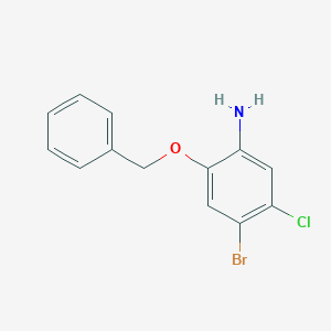 2-(Benzyloxy)-4-bromo-5-chloroaniline