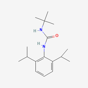 N-tert-Butyl-N'-[2,6-di(propan-2-yl)phenyl]urea